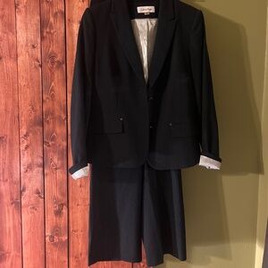 Calvin Klein navy suit